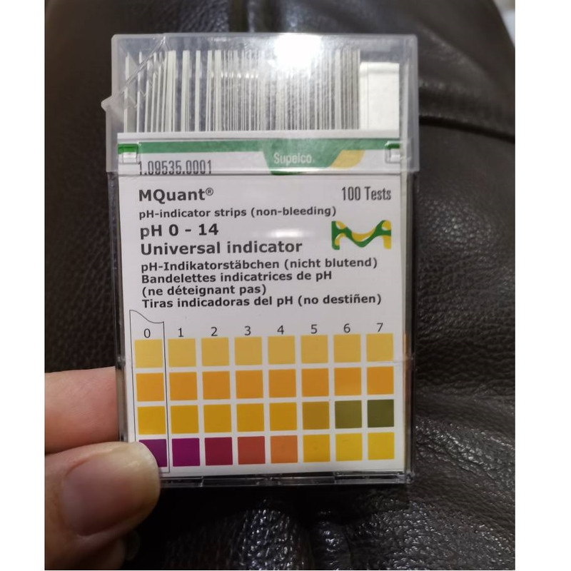 کاغذ پی اچ سنج مرک  مدل Mck  بسته 100 عددی