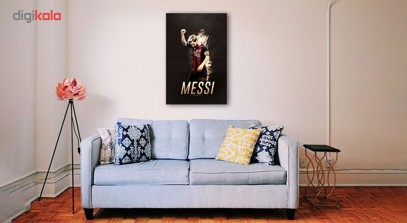 تابلو شاسی گالری دیکوماس طرح لیونل مسی کد Messi DMS-T123