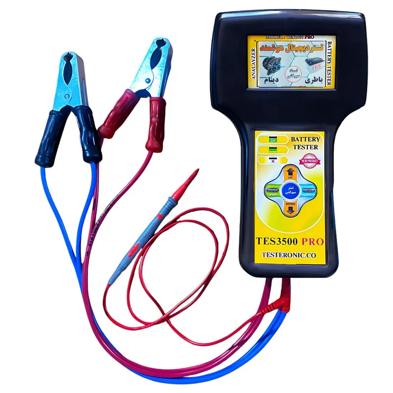 دستگاه تست باتری و دینام و سیم کشی خودرو تسترونیک مدل TES3500s-PRO