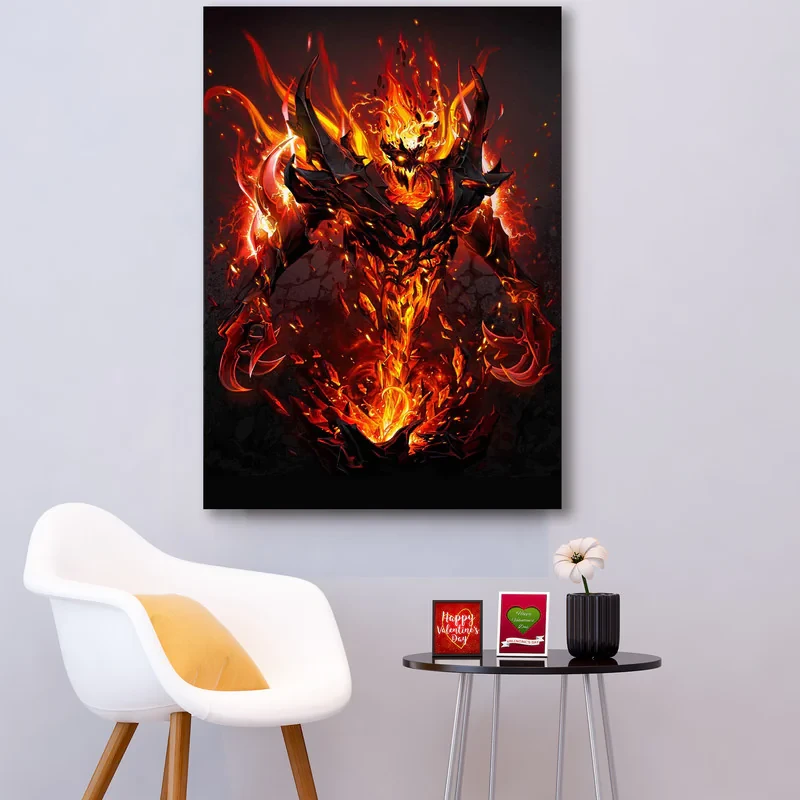 تابلو شاسی گالری استاربوی طرح Shadow Fiend مدل بازی Dota 2