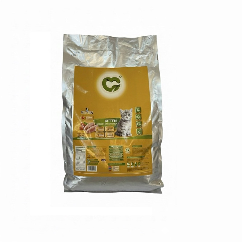 غذا خشک گربه نابالغ اونو مدل Kitten طعم مرغ و هویج وزن 10000 گرم