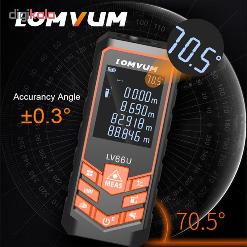 متر لیزری لامویوم مدل LV66U-50