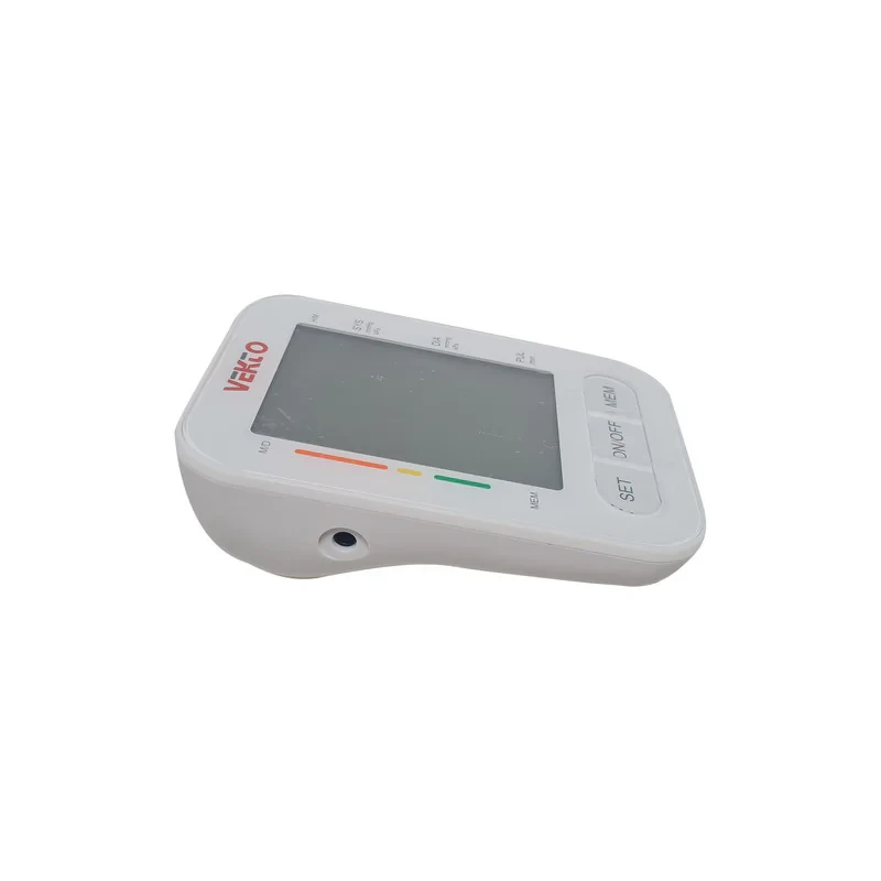 فشارسنج بازویی وکتو مدل PG-800 B18 با قابلیت سخنگو به زبان فارسی، ذخیره 90 سری اندازه‌گیری، نمایش تاریخ، منبع انرژی برق و باتری، مناسب بازو 22 تا 32 سانتی‌متر و همراه کیف و آداپتور