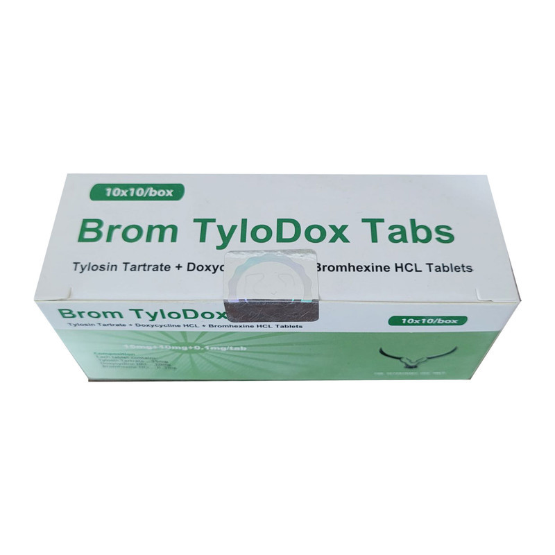 قرص پرندگان مکمل مدل TYDOXY bromبسته 100 عددی