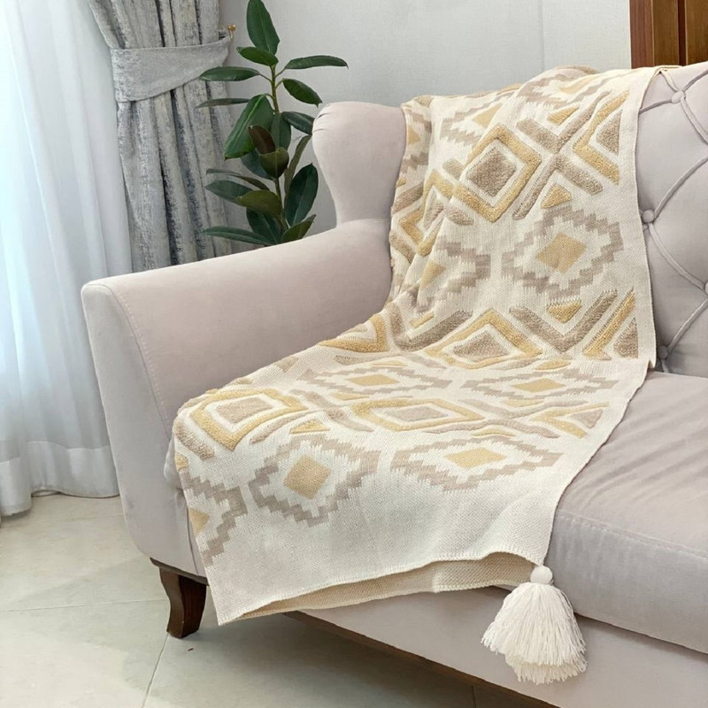 شال مبل و تخت کوکو جم مدل دیجی پانچ پلاس سایز 170x140 سانتی‌متر