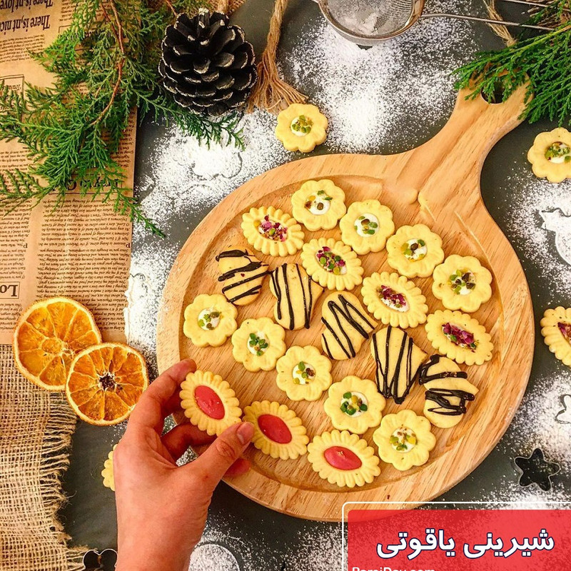 قالب شیرینی به گز مدل بیضی