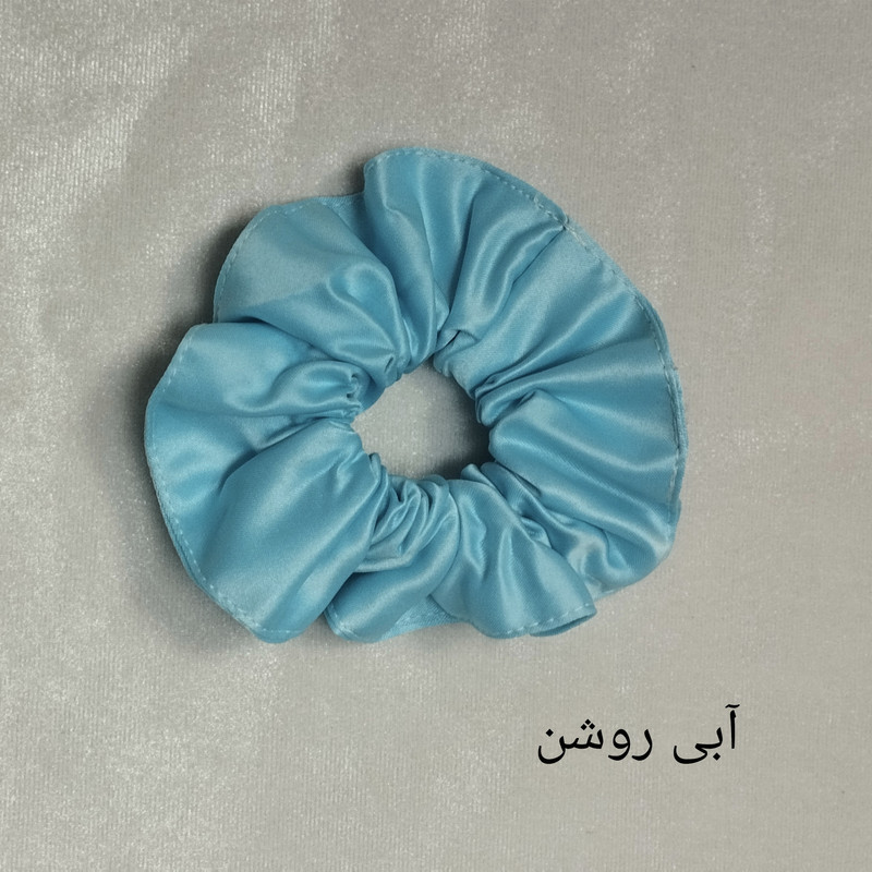 چشم بند خواب مدل ساتن گاما به همراه روبالشتی و اسکرانچی مو