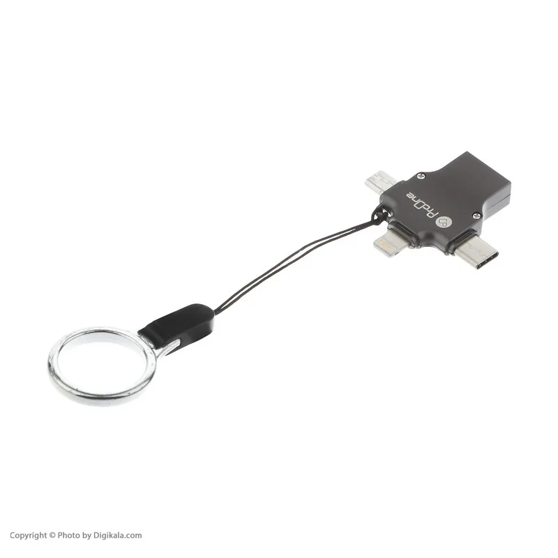 مبدل USB2 به USB-C  micro USB  لایتنینگ پرووان مدل PCO04