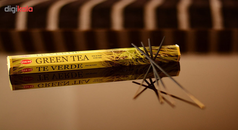 عود هم مدل Green Tea کد 1036 6 بسته 20 عددی