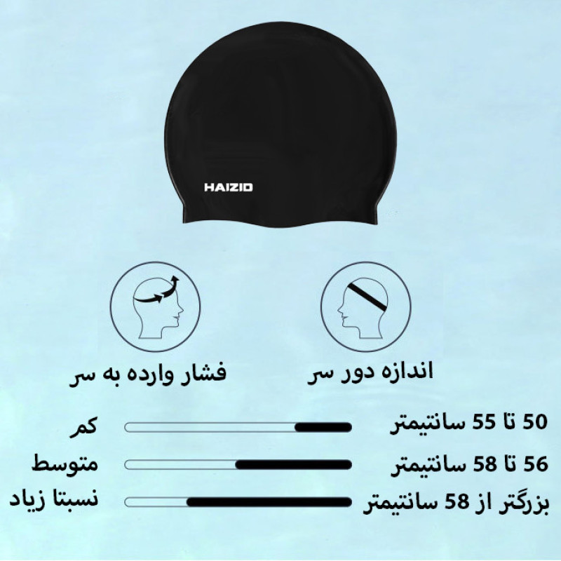کلاه شنا هایزید مدل SY-201