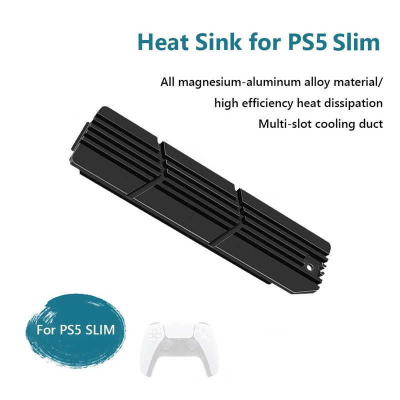 هیت سینک پلی استیشن 5 اسلیم مدل PS5 Slim M.2 NVMe SSD