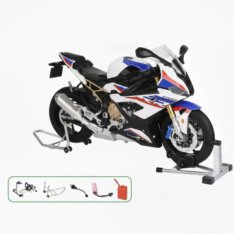 موتور بازی ناب سل مدل بی ام دبلیو اس 1000 دودزا شارژی کد BMW S1000RR SMOKING RECHARGEABLE SCALE 1:6NAAB003