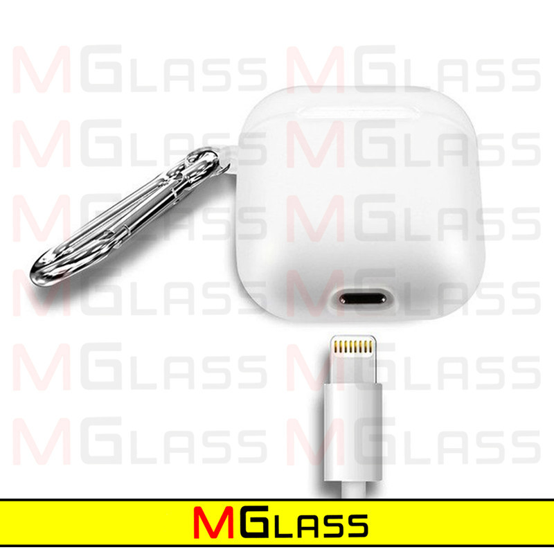 کاور ام‌گلس مدل Clear-MG مناسب برای کیس اپل ایرپاد Airpods 1  Airpods 2