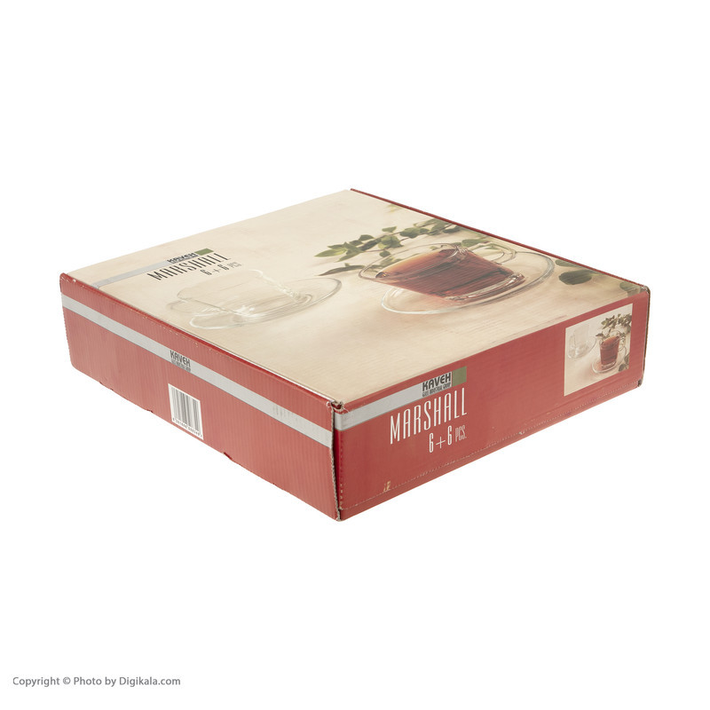 سرویس چای خوری 12 پارچه کاوه مدل مارشال کد 508349