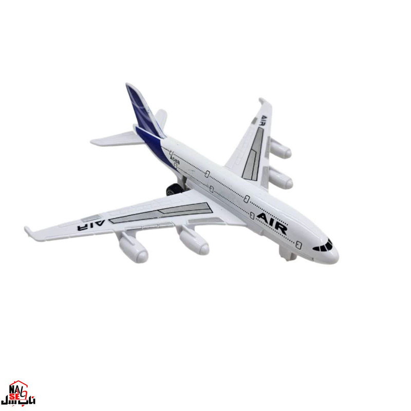 هواپیما بازی ناب سل مدل فلزی عقب کش AIR A588NAAB001
