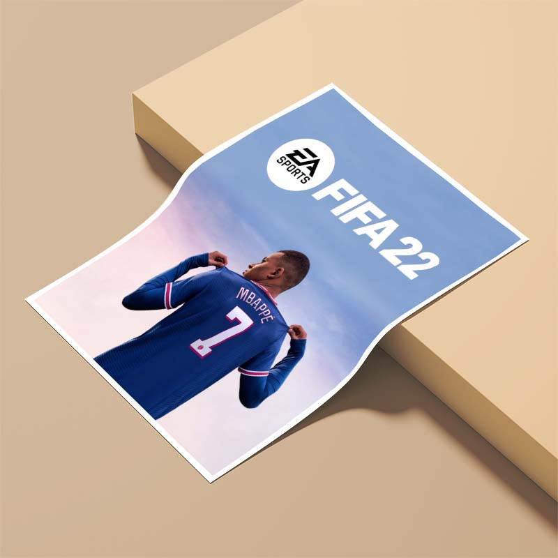 پوستر کارنيکا طرح فیفا FIFA کد 80768 مجموعه 8 عددی