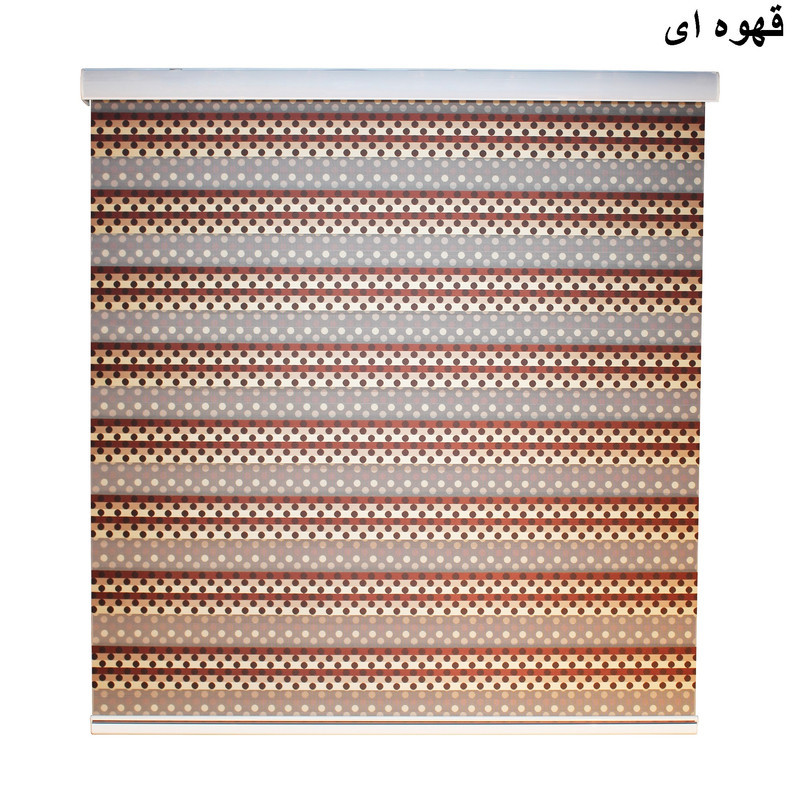 پرده زبرا زیو مدل دارتلا سایز 180 × 160 سانتی‌ متر