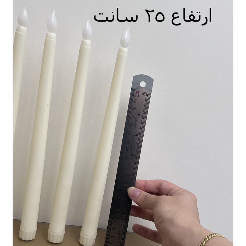 شمع ال ای دی مدل کلاسیک مجموعه 6 عددی