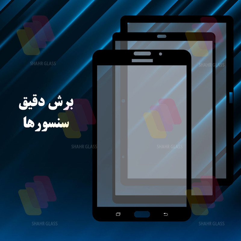 محافظ صفحه نمایش شهر گلس مدل TABCM مناسب برای تبلت سامسونگ Galaxy Tab T580  Galaxy Tab T585  Galaxy Tab A 10.1 2016