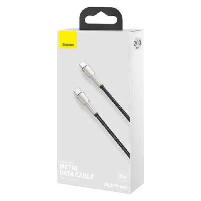 کابل تبدیل USB-C به USB-C باسئوس مدل CATJK-D06 طول 2 متر