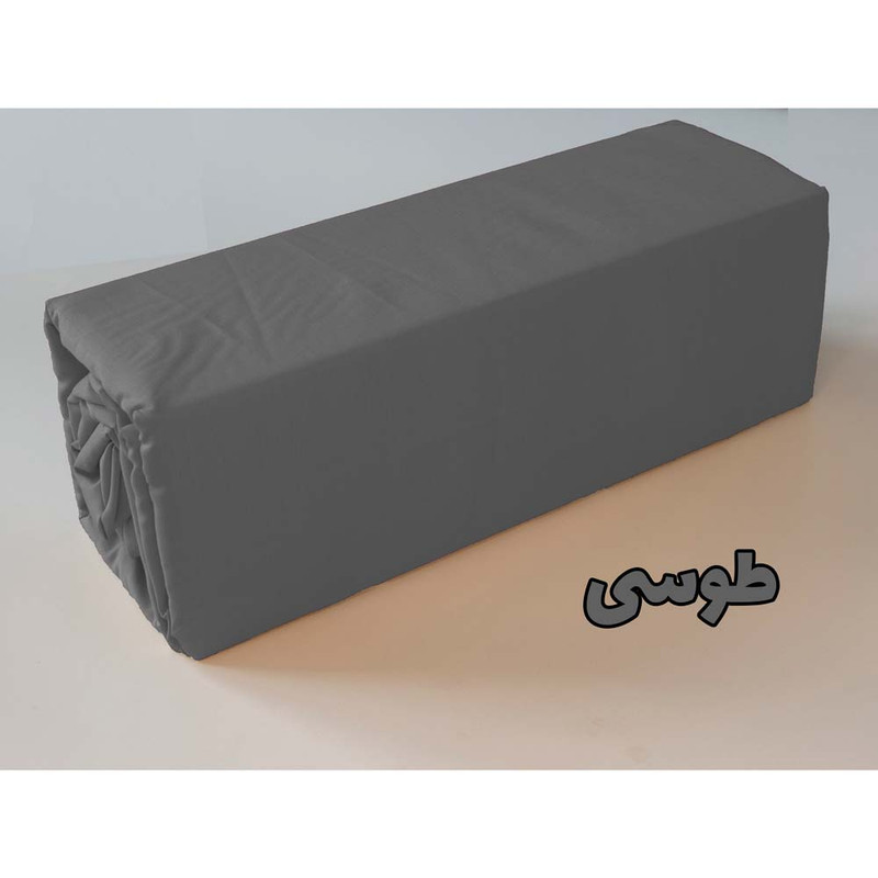 سرویس ملحفه بومرنگ مدل Plain یک نفره 2 تکه
