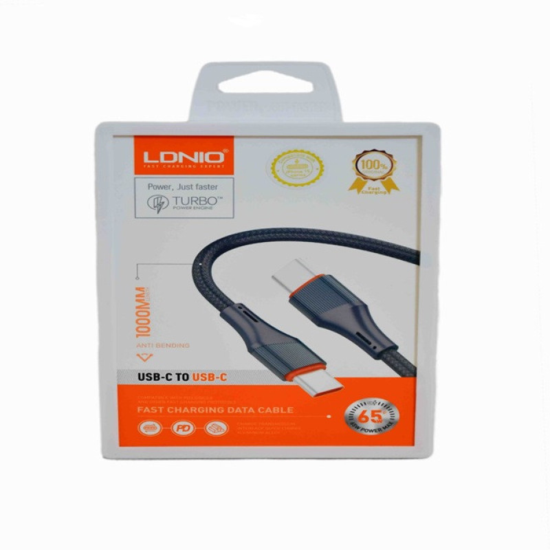 کابل USB-C الدینیو مدل LD-LC631 طول 1 متر