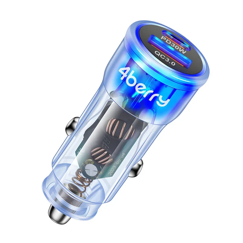شارژر فندکی 48 وات 2 پورت فوربری مدل BR-01