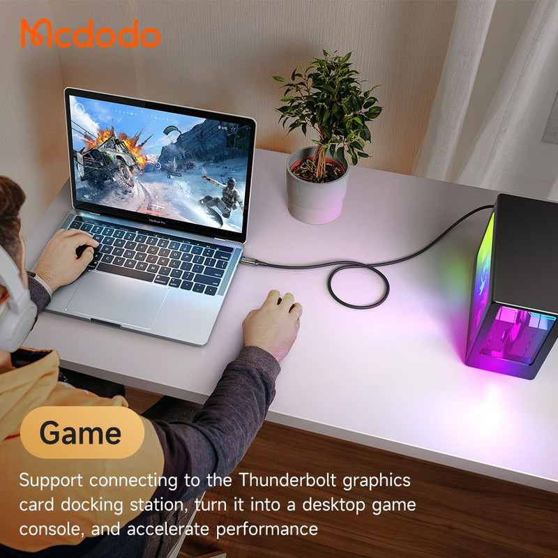 کابل USB-C مک دودو مدل 240W USB 4 طول 1.2 متر