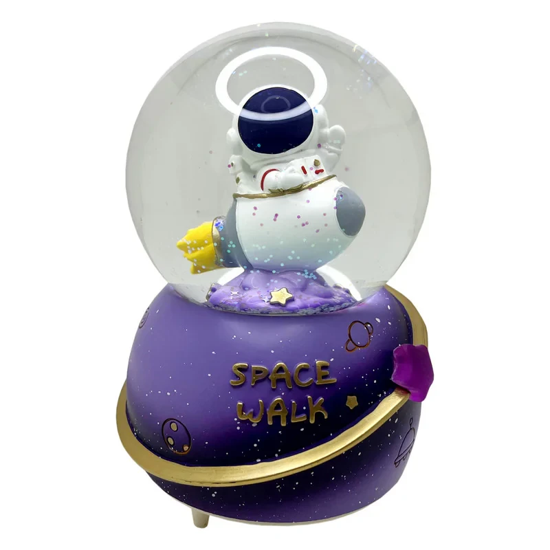 گوی موزیکال مدل آدم فضایی طرح SPACE WALK کد B401