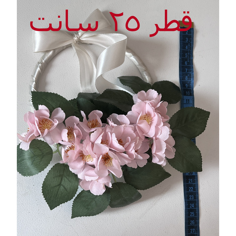 گل مصنوعی مدل حلقه پاپیونی تیارایی