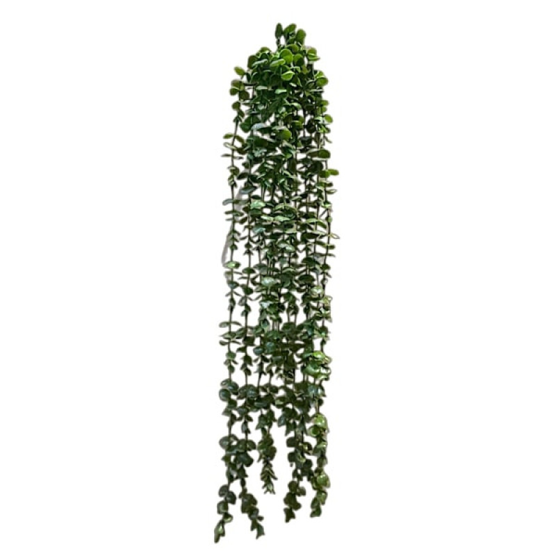 دسته گل مصنوعی شمشاد آویز، ابعاد 60×10×60 سانتی‌متر، وزن 130 گرم، جنس پلاستیک
