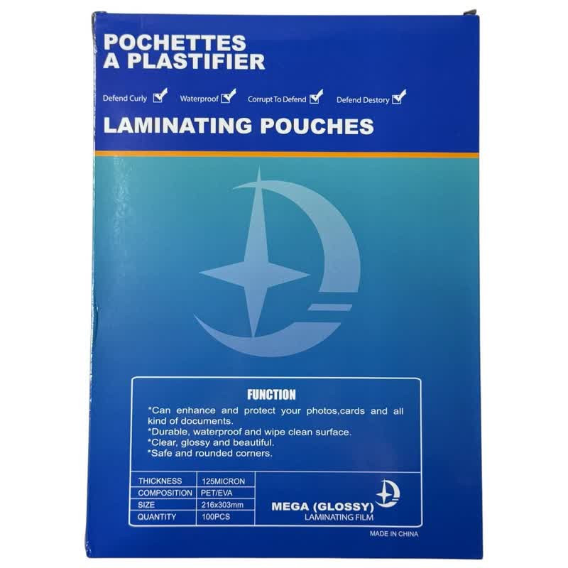 طلق پرس مگا مدل MA-111-125 سایز A4 بسته 100 عددی