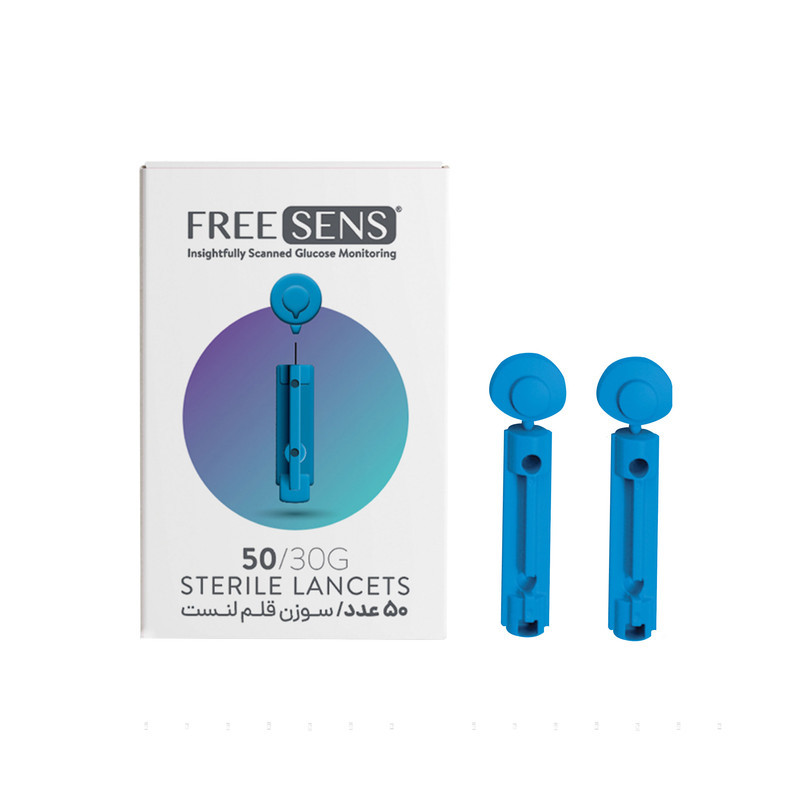 سوزن تست قند خون فریسنس مدل 30G بسته 50 عددی