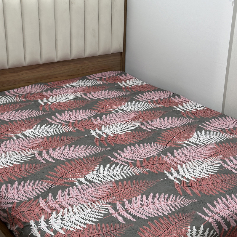 کاور لحاف ناتوسا مدل سرخس دو نفره سایز 220x240 سانتی متر