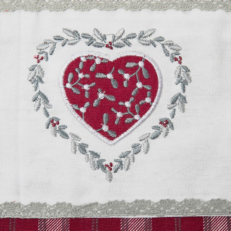 کاور کوسن انگلیش هوم مدل Heart سایز 50x30 سانتی متر