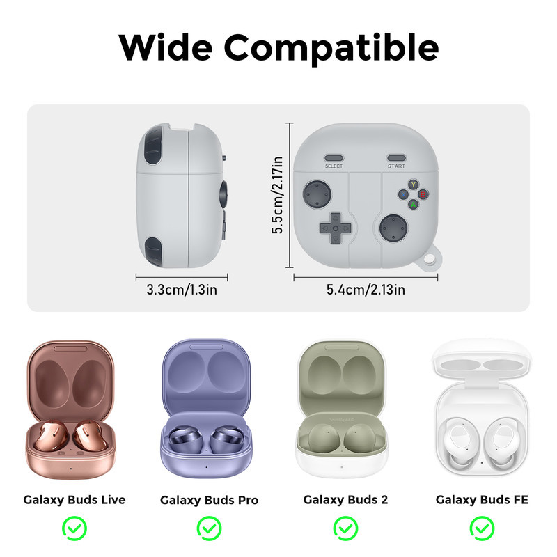 کاور هندزفری آهااستایل مدل LC13 مناسب برای کیس هدفون سامسونگ Galaxy Buds Live  Buds Pro  Buds 2  Buds2 Pro  Buds Fe