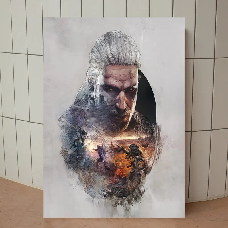 تابلو شاسی مدل گیمینگ ویچر  the witcher  کد 1242