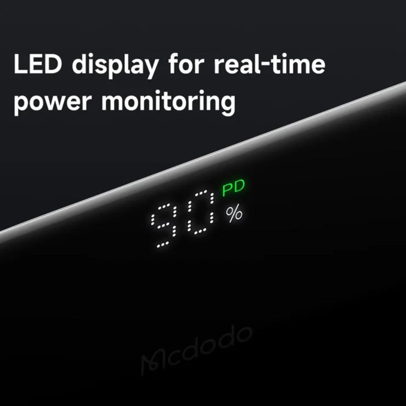 پاوربانک مک دودو مدل MC-7800 ظرفیت 5000 میلی‌آمپر ساعت به همراه کابل تبدیل USB-C