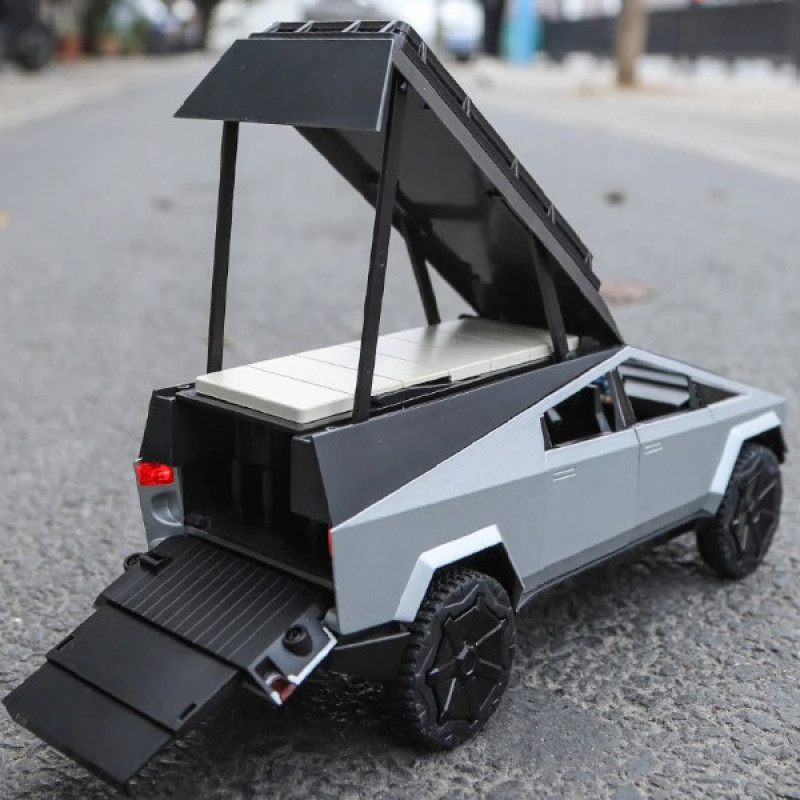 ماشین بازی مدل Tesla camping مجموعه 2 عددی