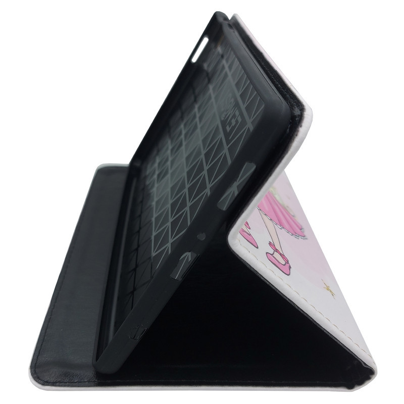 کیف کلاسوری مدل دختر و یونی کورن - 01 مناسب برای تبلت سامسونگ Galaxy Tab A 8.0 2019 T290  T295