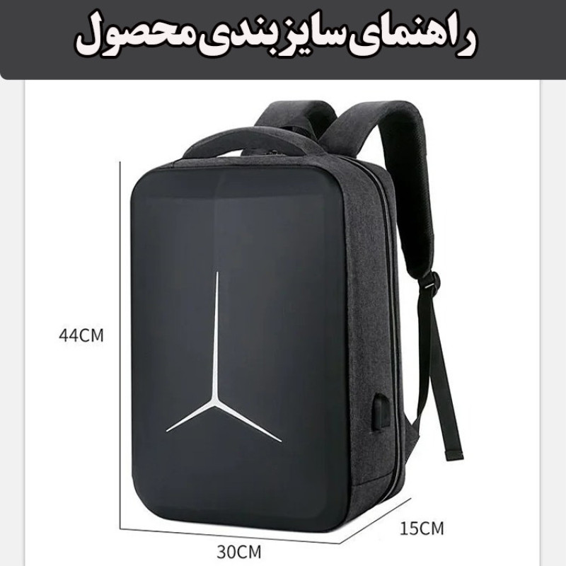 کوله پشتی لپ تاپ مدل 1818 مناسب برای لپ تاپ 14 تا 16 اینچ