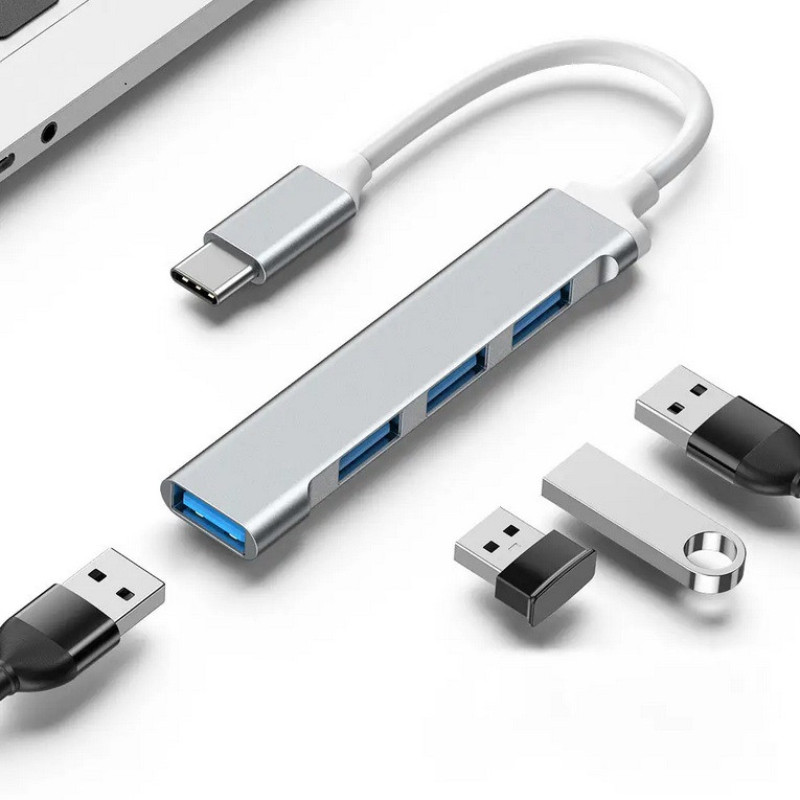 هاب 4 پورت USB-C مدل DS-112