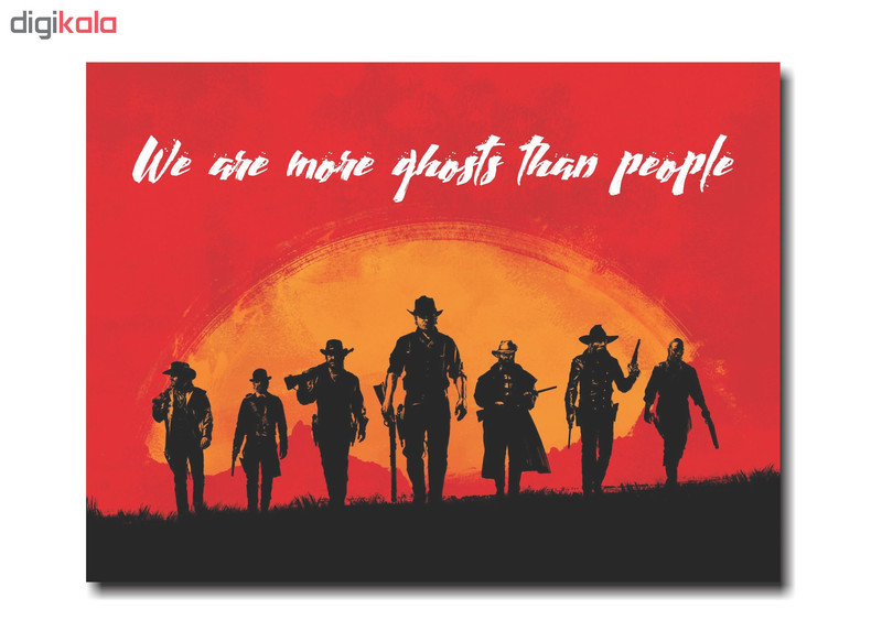 تابلو شاسی طرح Red Dead Redemption 2 مدل T-131