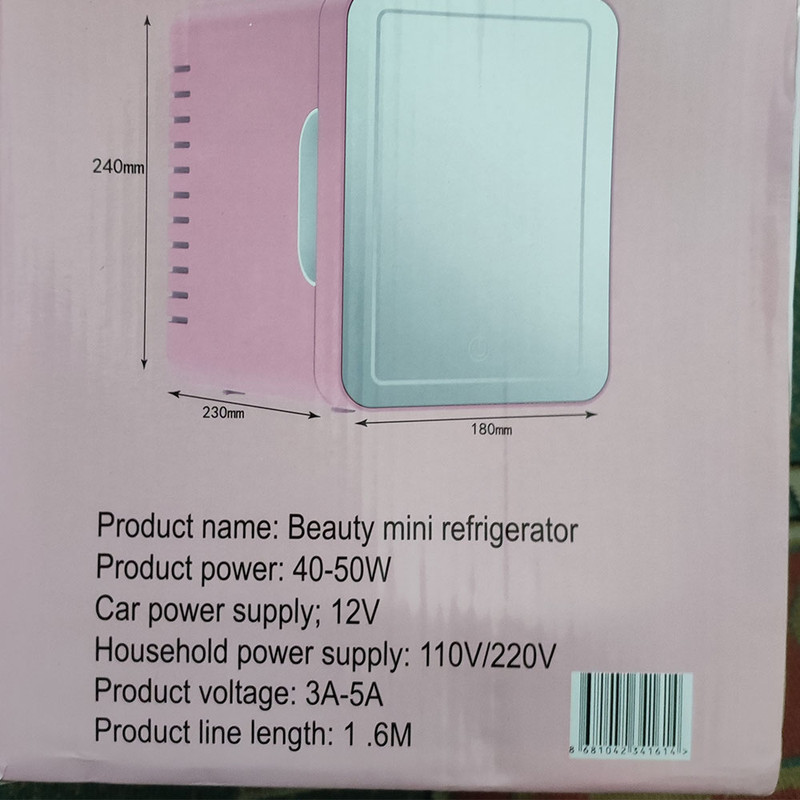 یخچال خودرو مدل Beauty mini refrigetor ظرفیت 5 لیتر