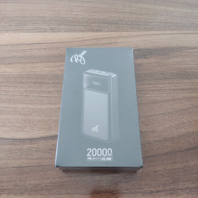 پاور بانک ریان مدل RP ظرفیت 20000 میلی آمپر ساعت