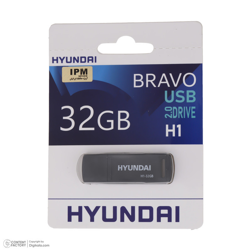 فلش مموری هیوندای مدل H1 USB2.0 ظرفیت 32 گیگابایت
