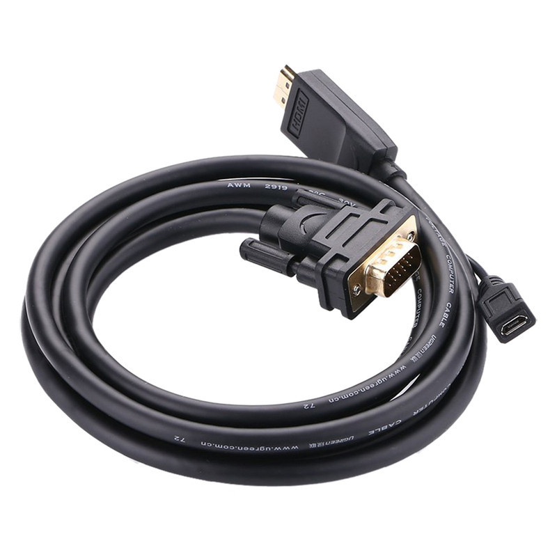 کابل تبدیل HDMI به micro USB  VGA یوگرین مدل MM101-30449 طول 1.5 متر