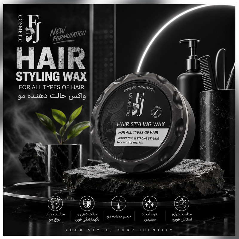 واکس مو افجه مدل MATT & VOLUMIZING با حجم 150 میلی لیتر مجموعه 12 عددی