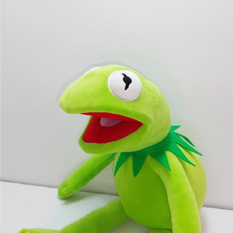 عروسک پولیشی قورباغه کرمیت مدل Kermit ارتفاع 50 سانتی متر