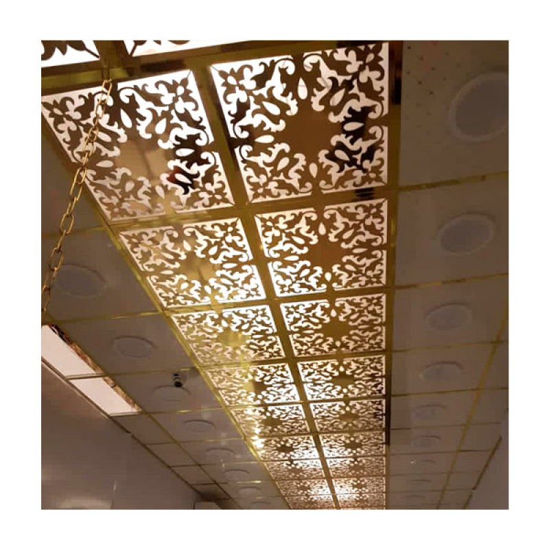 تایل سقفی آسمان مجازی مدل 1201 سایز 29.5x29.5 سانتی متر بسته 4 عددی